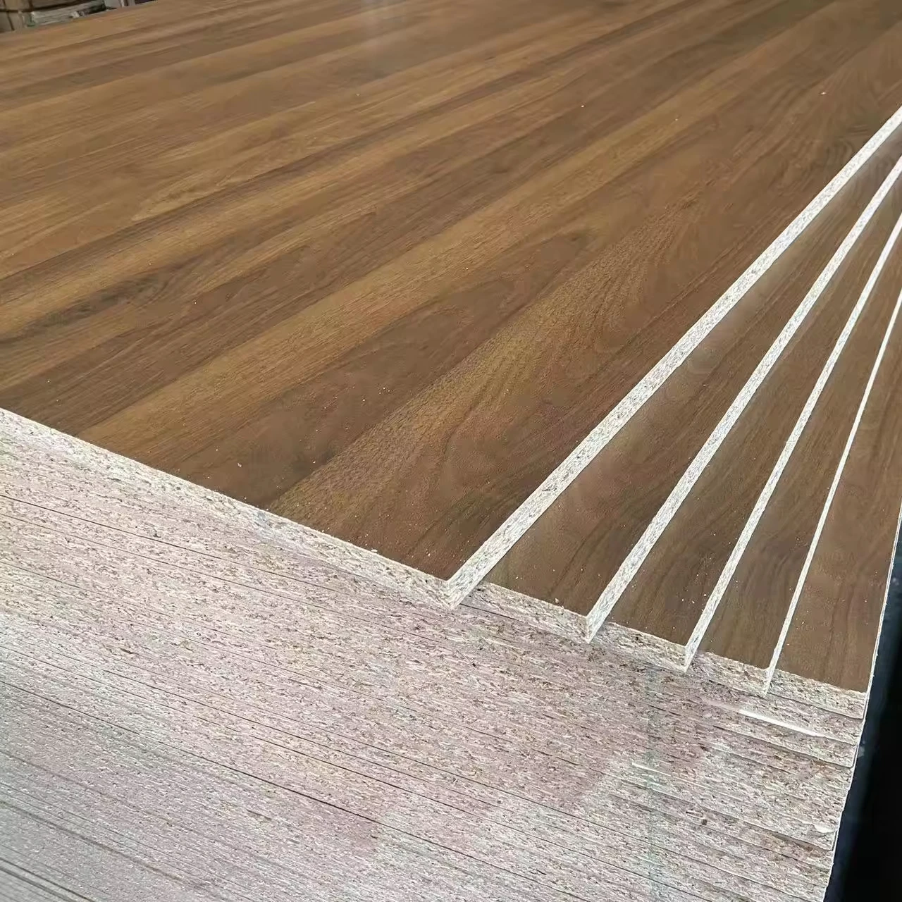 wholesale white Melamine Laminated Particle Board/chipboard