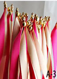 European and American wedding color ribbon fairy wand magic wand ribbon pull flower decoration party supplies manufacturers