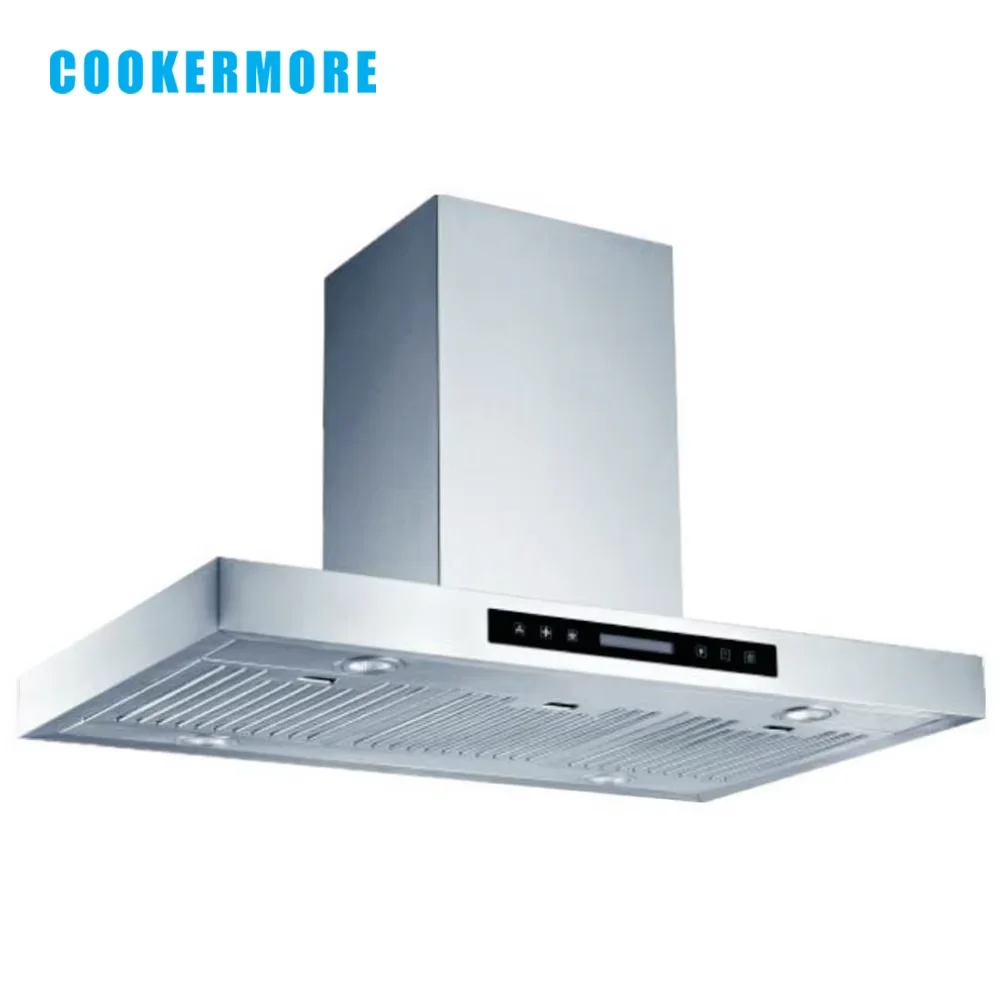 Надежный производительный кухонный островной вытяжка белый для коммерческой кухни