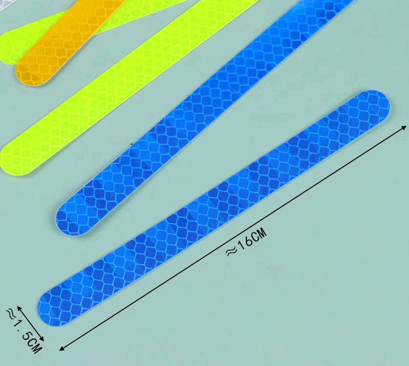 China supplier cheap plastic reflective arm band with custom logo