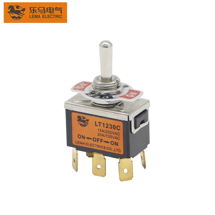  Lema LT1230C ВКЛ-ВЫКЛ-на 3 позиции DPDT Heavy Duty