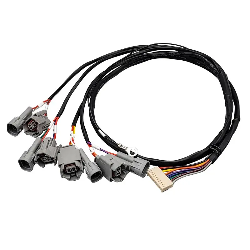 universal auto electrical automotive oem wiring harness terminal cable assembly customization plug connector wire