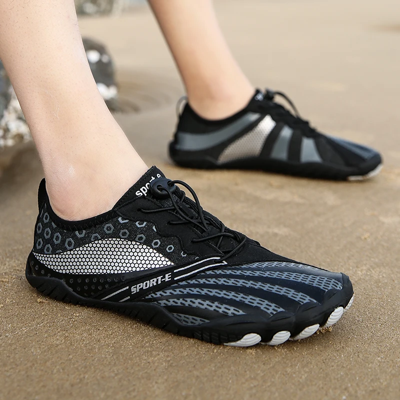 
Rubber Sole Anti Slip Water Aqua Shoes Manufacturer Quick Drying Breathable Aqua Hiking Swimming Beach Water Sport Shoes 