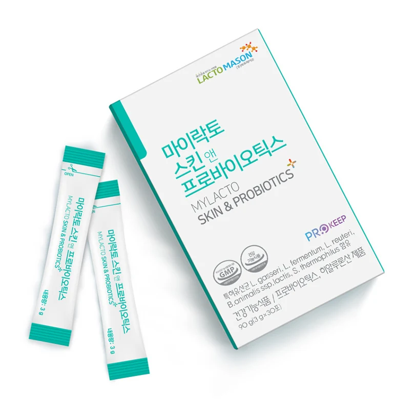 Healthcare Superfood Organic Korean MYLACTO Patented Strains Health Supplement Digestion Skin Probiotics Hyaluronic Acid