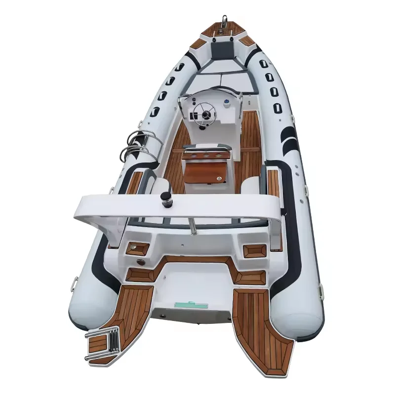 23ft  13 people RIB700 Hypalon PVC rubber boat yacht luxury