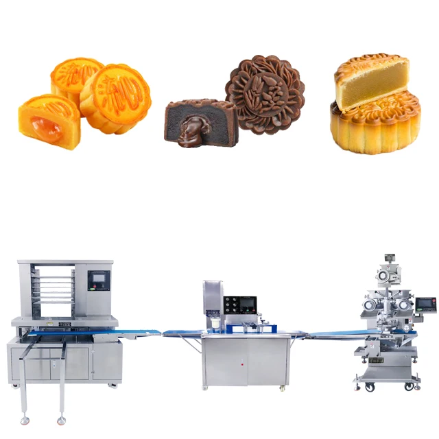 2024 automatic mooncake machine moon cake making machine mooncake production line