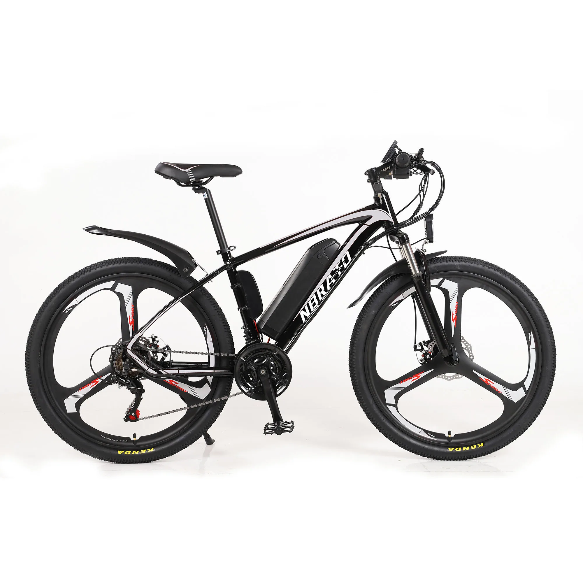 Advanced configuration 26 inch mountain electric bike Aluminum alloy frame full suspension e bike