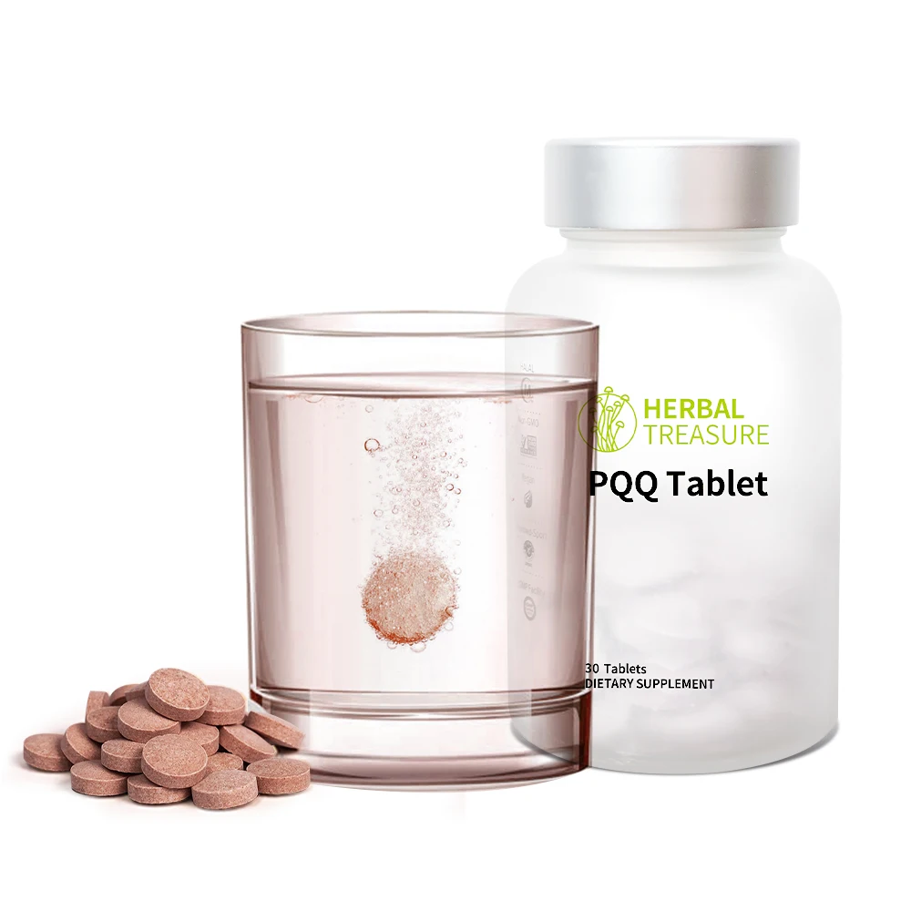 High Purity Bulk PQQ Powder Pyrroloquinoline Quinone PQQ Hydrogen Tablet