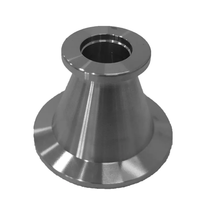 
KF-KF Conical Reducing Adaptor Tee Elbow SS304 Vacuum Components stainless steel fittings 