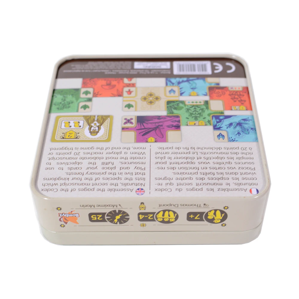 Factory Custom Cartoon Food Metal Tinplate Tin Box Candy Snacks Biscuit Tea Gift Packaging Tin Cans Cookie Container Iron Box