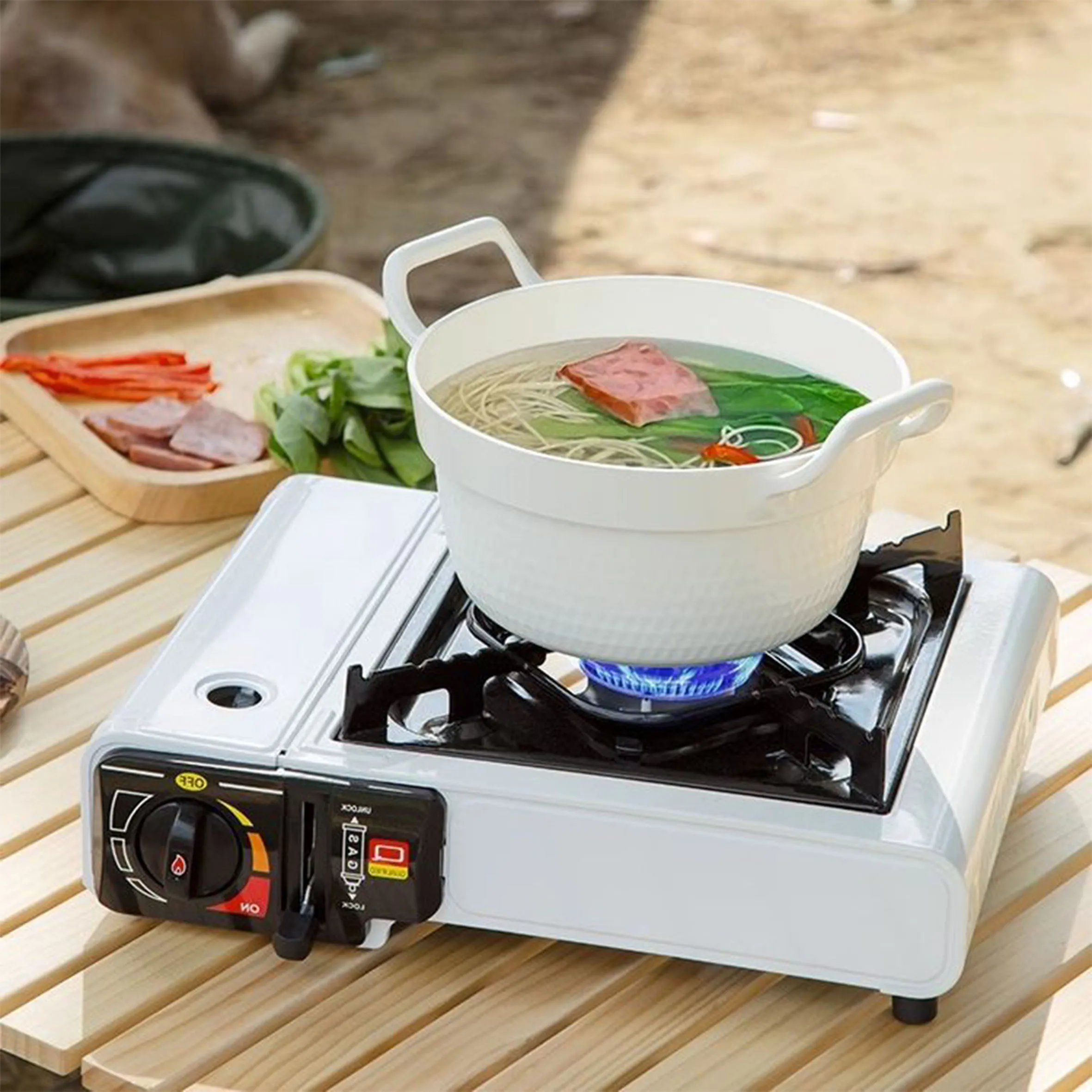 high quality Pyramid gas butane gas outdoor portable,stove survivalmini hiking camping stove/