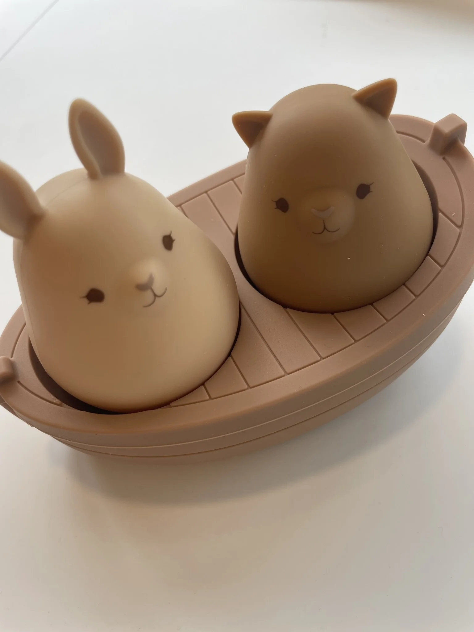 Очаровательный кролик котенок силиконовая плавающая лодка игрушки время ванны игрушка для приятели Ванна играющие