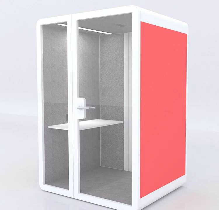 Fashion privacy acoustic movable sound proof office phone booth,Home office booth,office pod