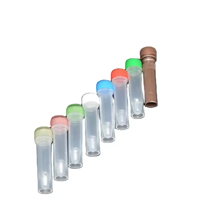 Cryogenic Cryovail Cryo tube Freezing Tube Cryotube with Internal threaded lid 1ml2ml for lab cold storage