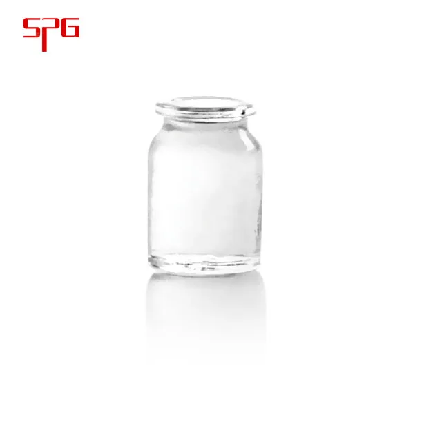 Ring Finish GB19.7mm 20mm  Antibiotics Clear Moulded Injection Glass Vials And Bottles USP Type I, II, III