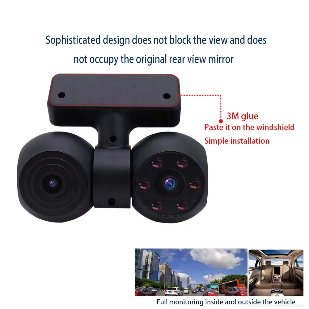 Firecore H-101 Patent Design 360 Degree Small Mini Wi-Fi 1080p Surveillance Security Hd Night Vision Motion Camera For Taxi