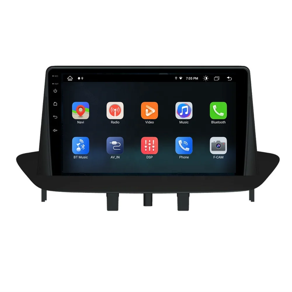 RoadNavi Android 13 Car Radio for Renault MEGANE 3  2009-2014 CarPlay Gps Navi 4G 360 Camera