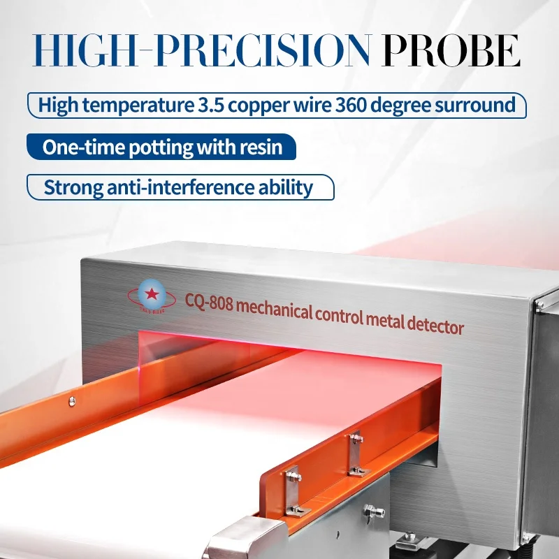 Линия по производству пищевых продуктов, металлоискатель, низкая цена, туннельный металлоискатель для применения в пищевых продуктах