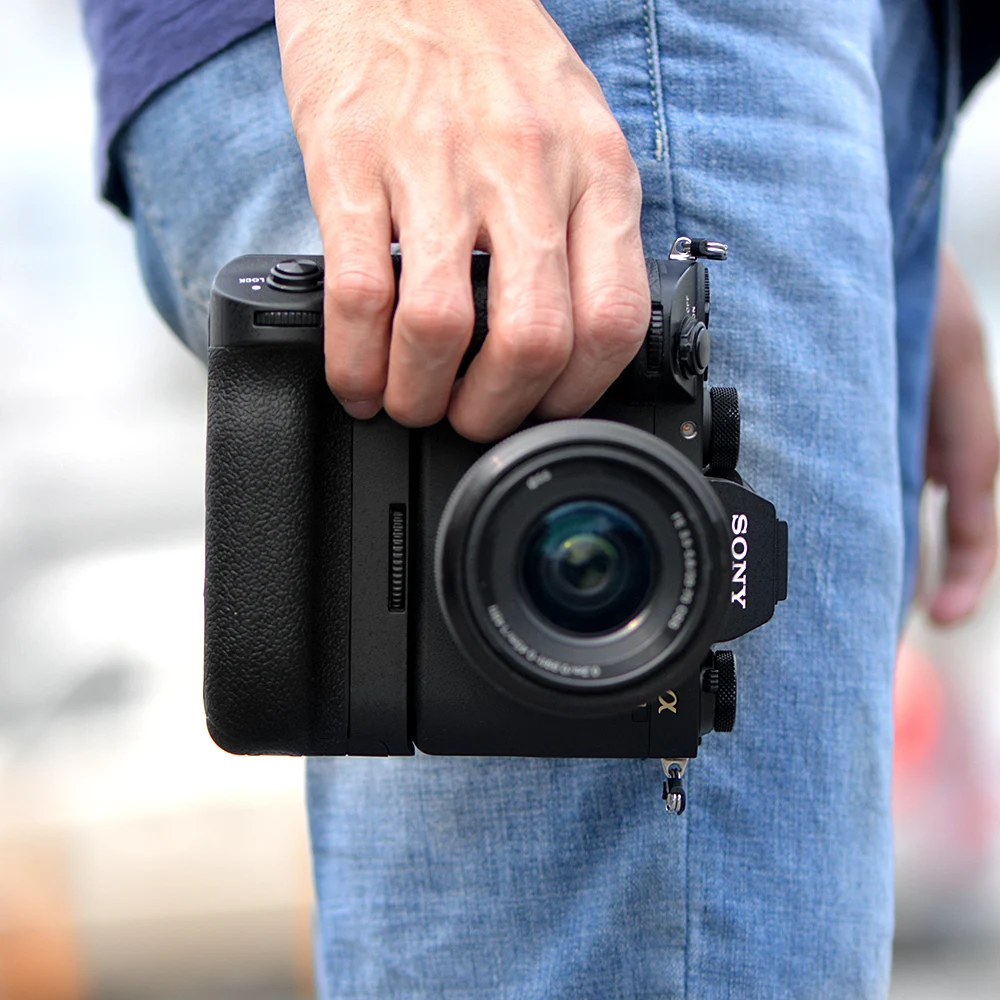 Вертикальная Батарейная ручка Kingma для sony VG-C3EM совместимая с беззеркальной камерой Alpha a9 a7III a7r III