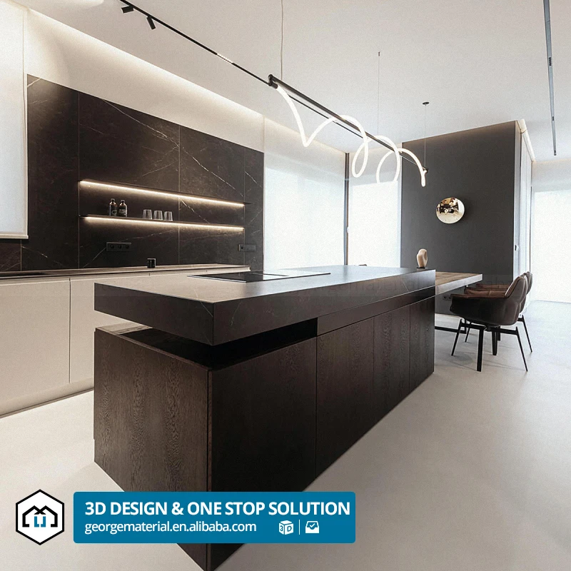 Foshan contemporary whole house customization bedroom living room interior design for house villa service