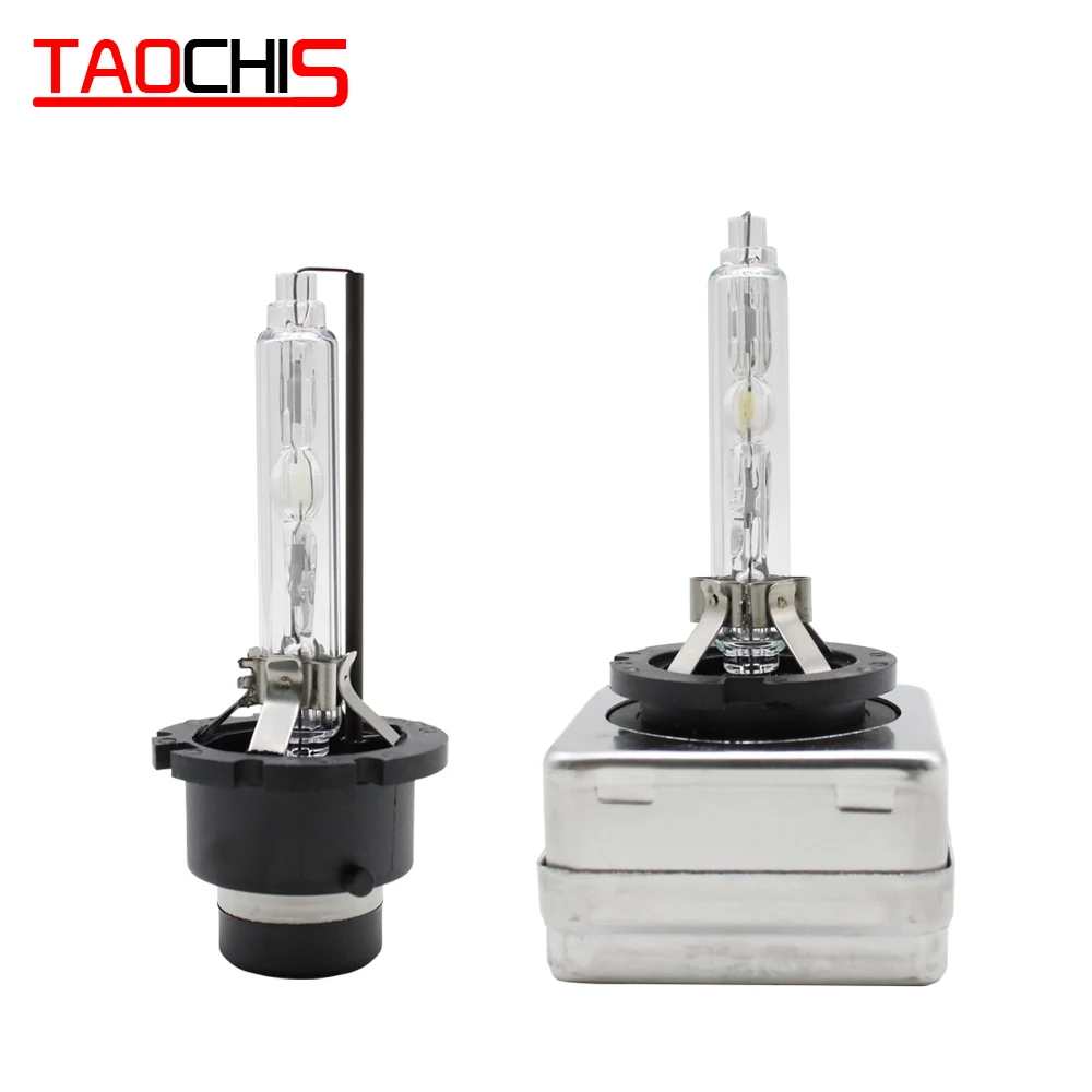 
TAOCHIS 12V 35W HID D2S D2R D2C D1S D1R D3S D3R D4S D4R AC HID XENON Bulb Car Headlight Single Beam 4300K 6000K 8000K Auto Lamp 
