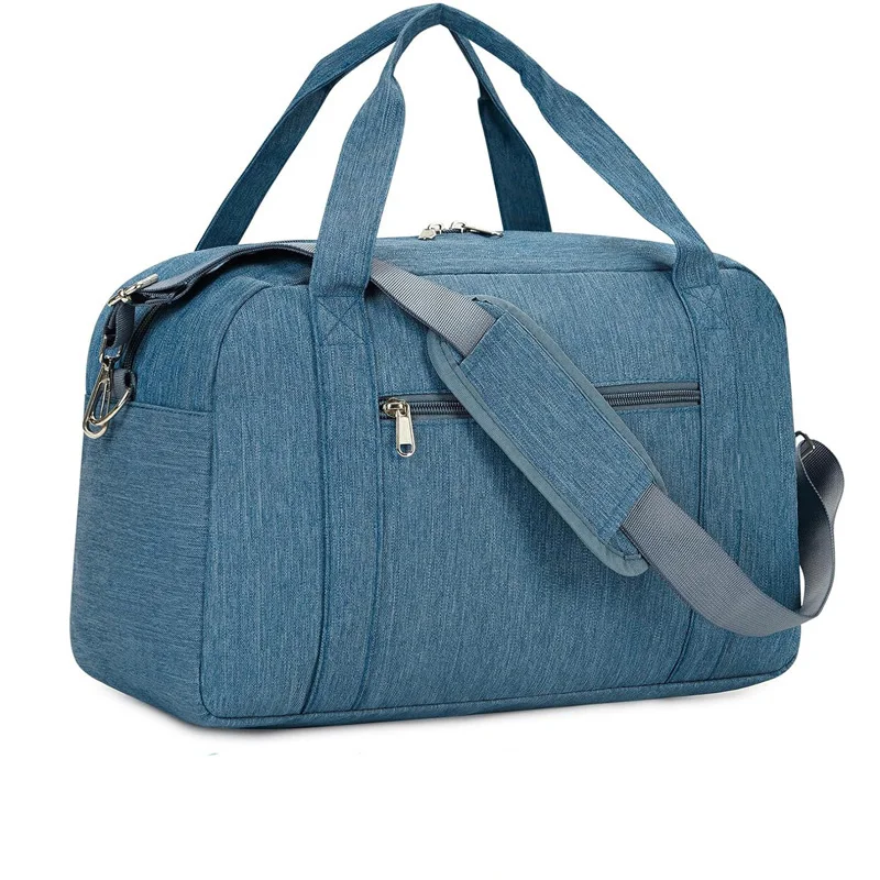 Custom Luxury Spirit Airlines Personal Item Travel Duffel Weekender Overnight bag with Wet Pocket Carry on Bag for Women and Men