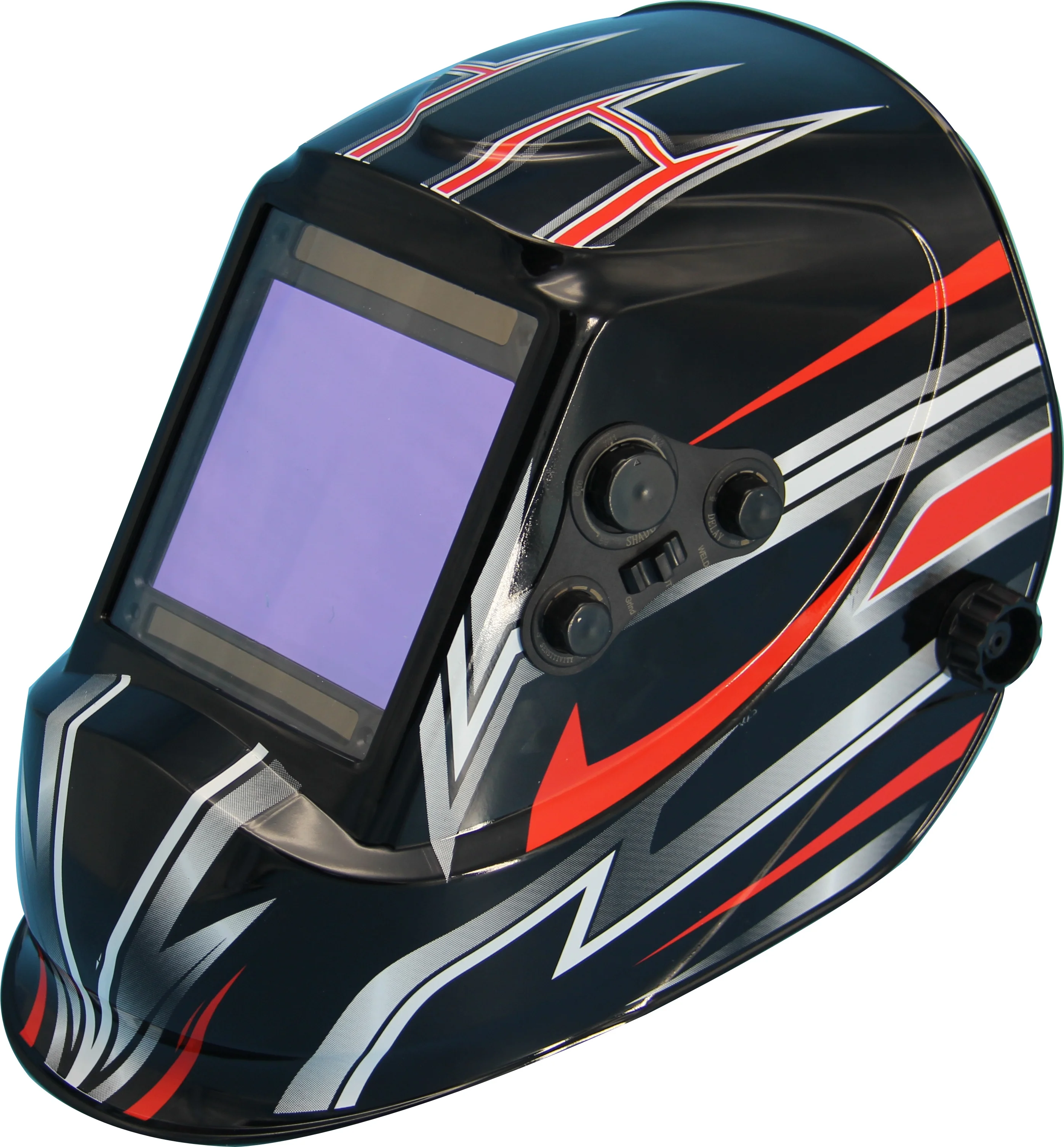 professional large view 100x93mm solar  auto darkening welding helmet for welder tig  LYG-M800H