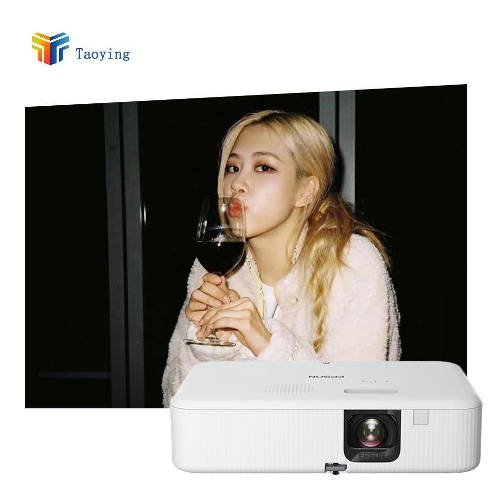 3000 Lumens 1080P High Definition Resolution Home Projector Projector TV For Home