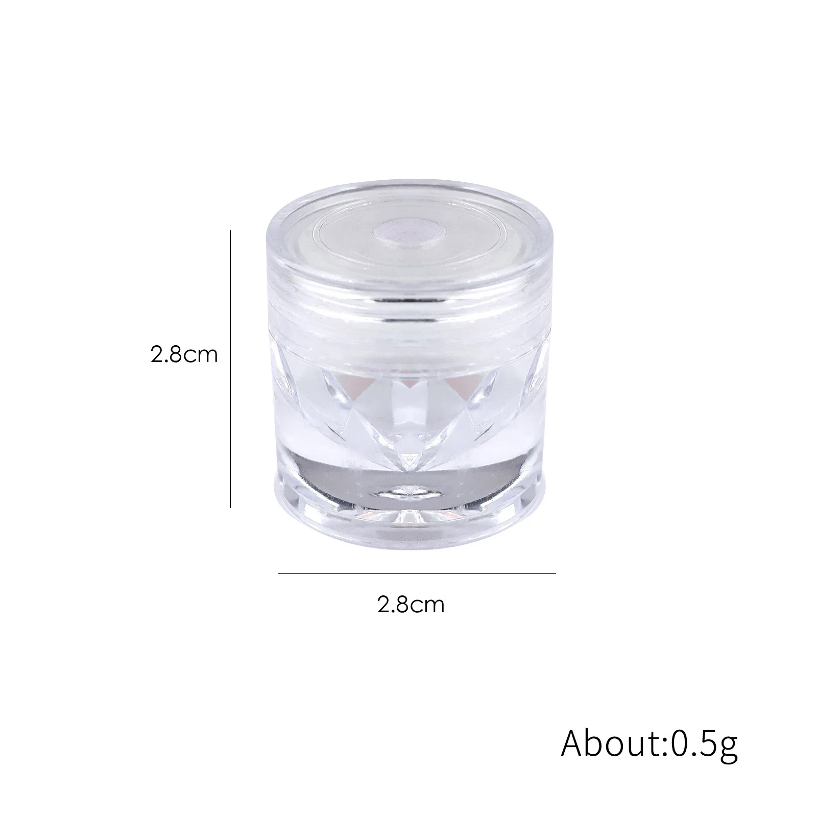Wholesale 2024 Newest Pearl White Aurora Nail Powder Chrome Mirror Effect Supply Amazing Clear Acrylic Powder With Box for Nails