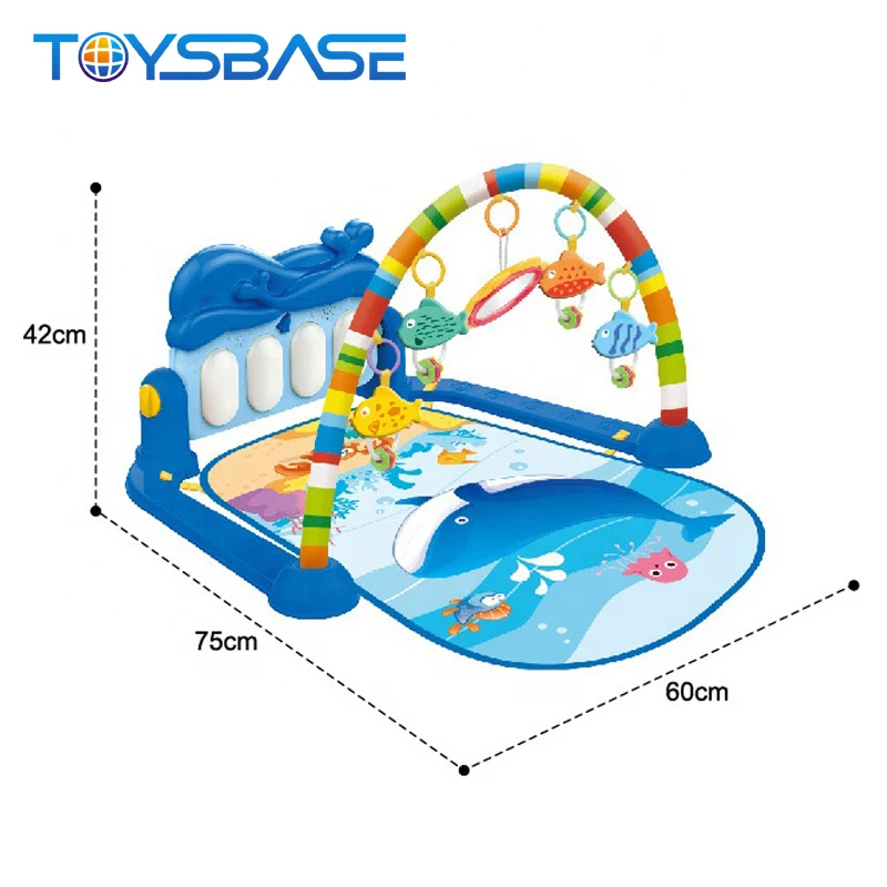 Toddler Baby Gym Playmat Piano Gym Musical Activity Mat