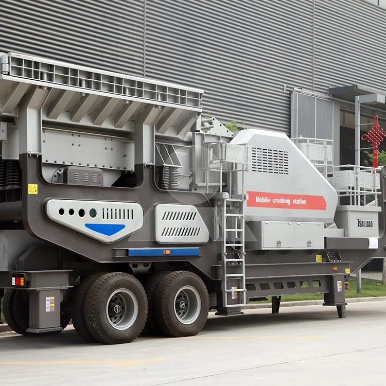 Diesel Engine Mobile Jaw Crusher Hydraulic Drive Crushing And Screening Plant Price
