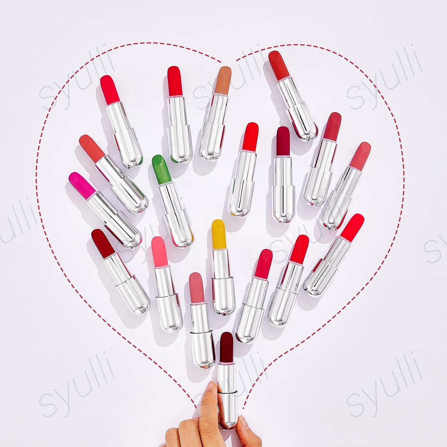 Private Label  Long Lasting Changing Color Magic Lipstick Cruelty Free Natural Organic Vegan Lipstick