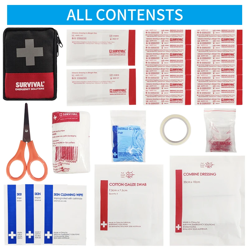 Top Quality 2022 Professional Manufacture Hot Sale Mini First Aid Kit Set First Aid