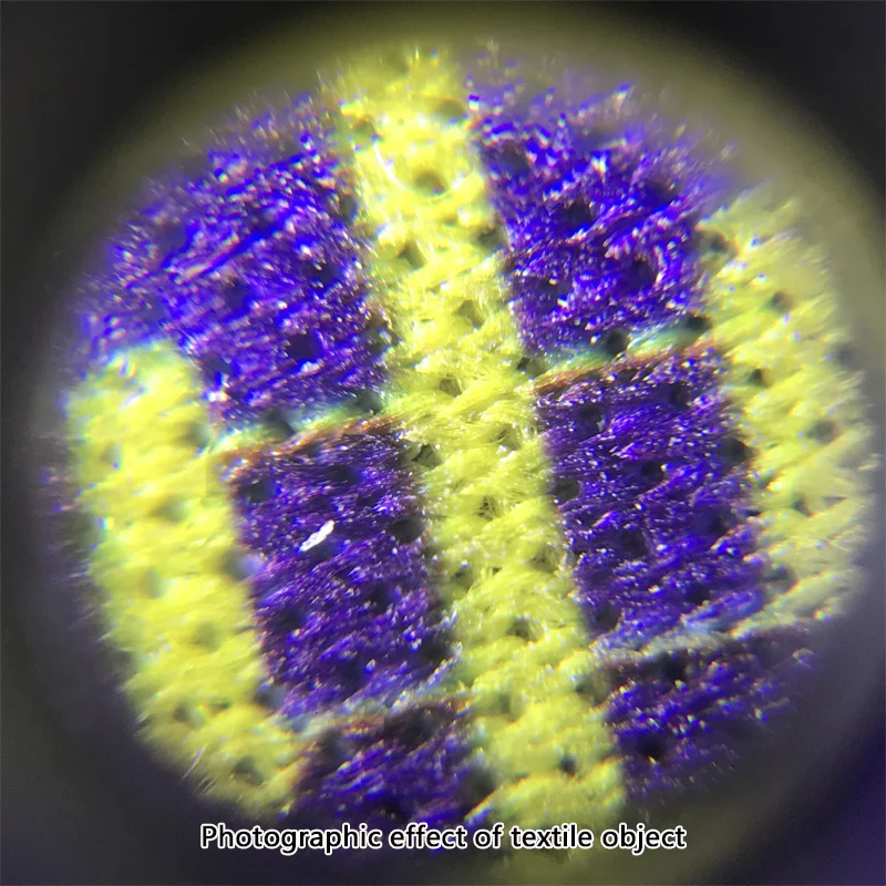 Portable Mini Pocket Magnifier 60x Microscope With UV LED Light