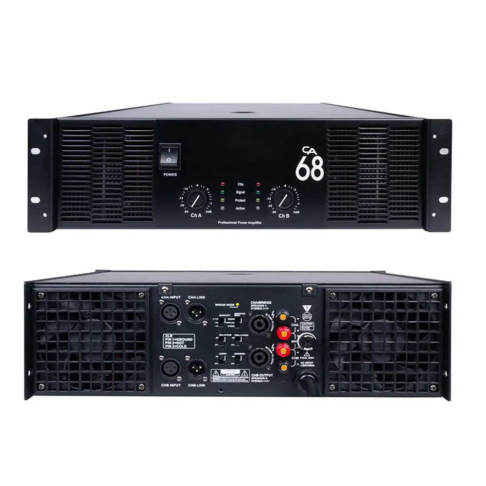 EIF CA Series professional 10000 watt 2 channel m audio high power amplifier for Disco outdoor concerts