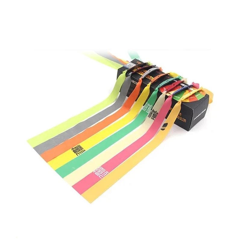 Slingshot Hunting Flat Rubber Band Thickness 0.5-0.8mm sling shot Natural Latex Flat Elastic Resilient for Shooting