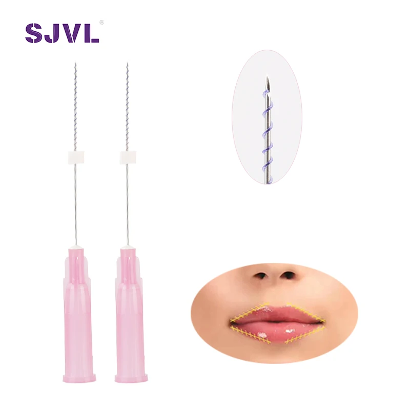 
2020 Hot Face Pdo Screw Thread Lift Mono Screw 29g 38mm For Wrinkles On Face Forehead And Neck 