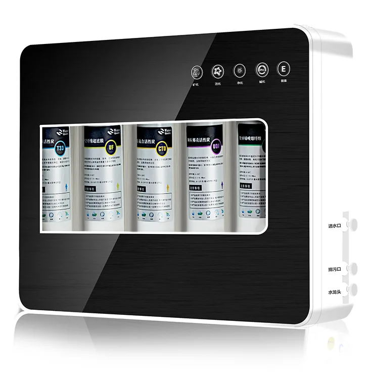 
 Прямая Питьевая кухонная столешница UF мембранный фильтр очиститель воды Настольный очиститель воды  