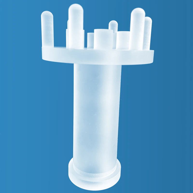 High precision  Long Lasting Mechanism parts quartz support for semiconductor