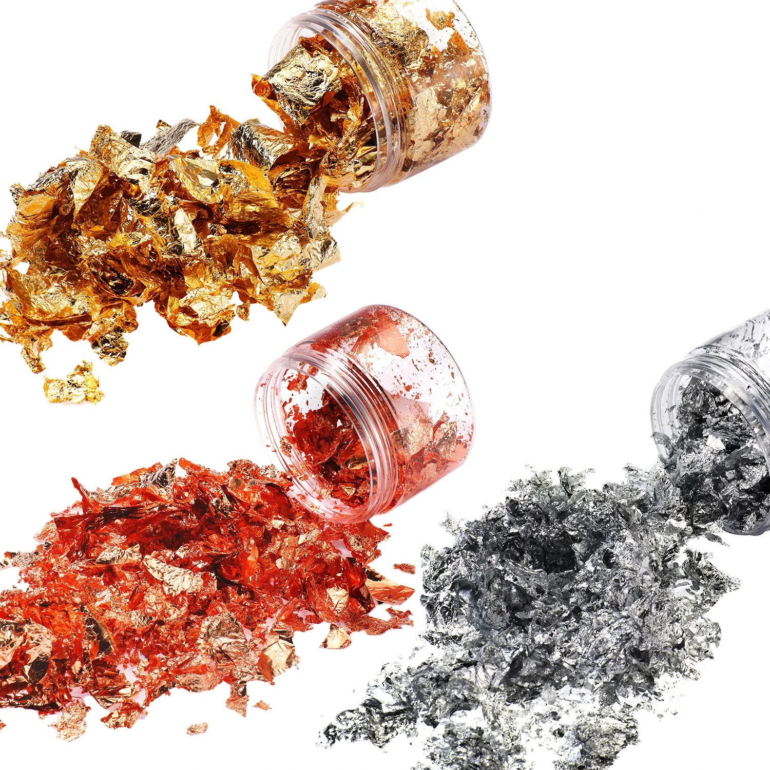 hot selling irregular gold Foil Flakes for Resin and makeup