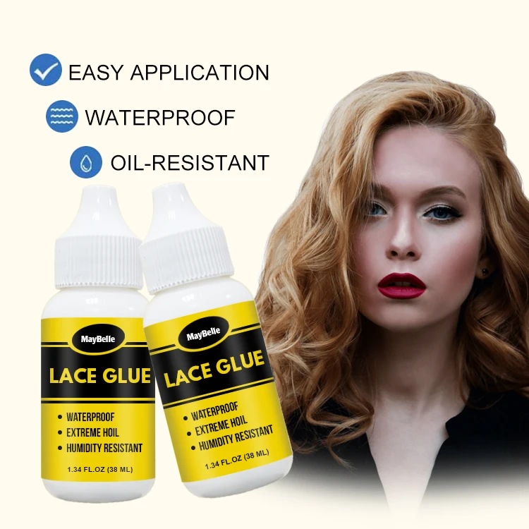 38ml Fruit Scent Strong Hold Glue for Wigs and Hair Systems Lace Waterproof Wig Melting Spray
