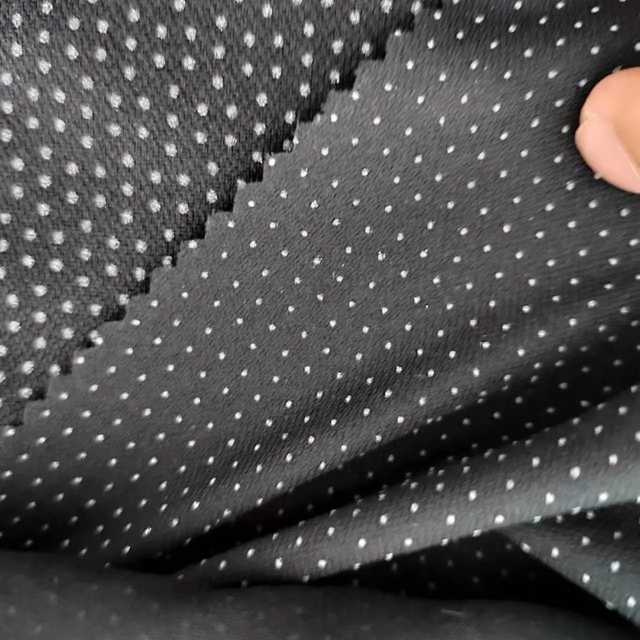 30D*30D Heavy weight Iron on Water jet loom woven fusible interlining fabric for jacketYB-SF4430-D