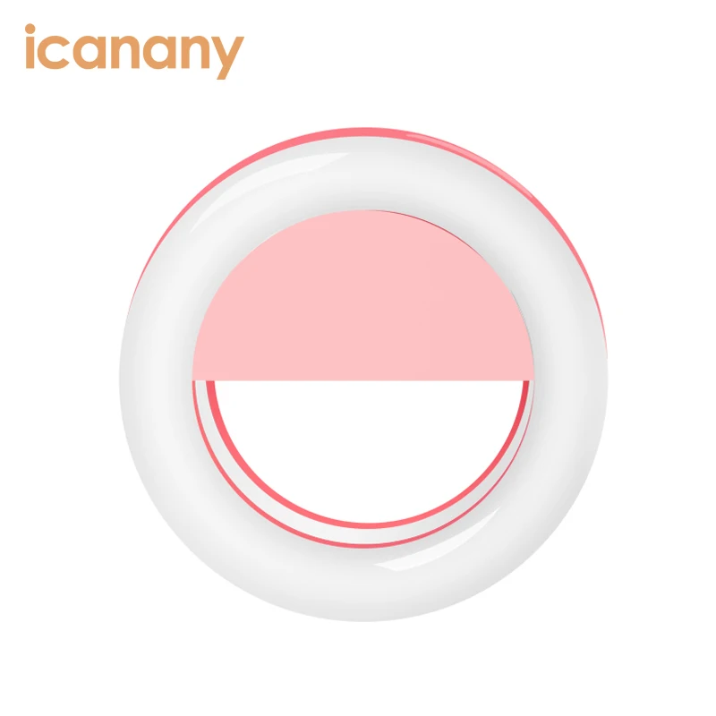 2021 High Quality Custom Logo RK14 led mobile phone selfie ring light for smartphones