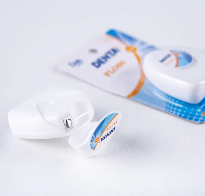 Mass production and sale of polytetrafluoroethylene floss for cleaning teeth.