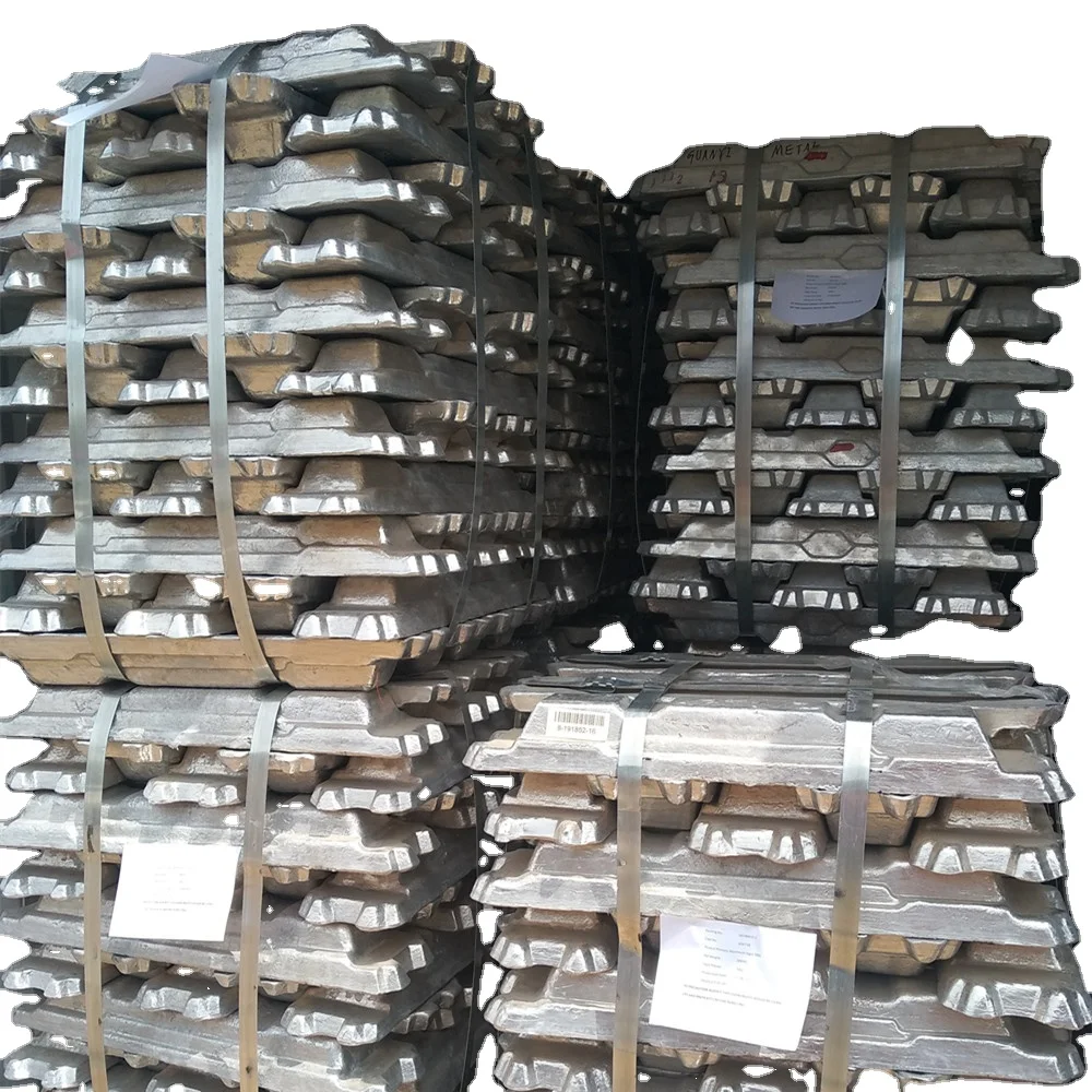 high grade silver white 99.99% Al aluminium ingots