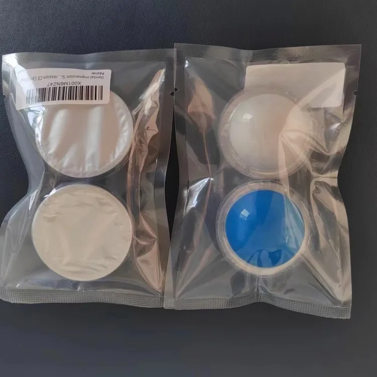 Base and catalyst available silicone dental putty  kit for disposable usage  impression