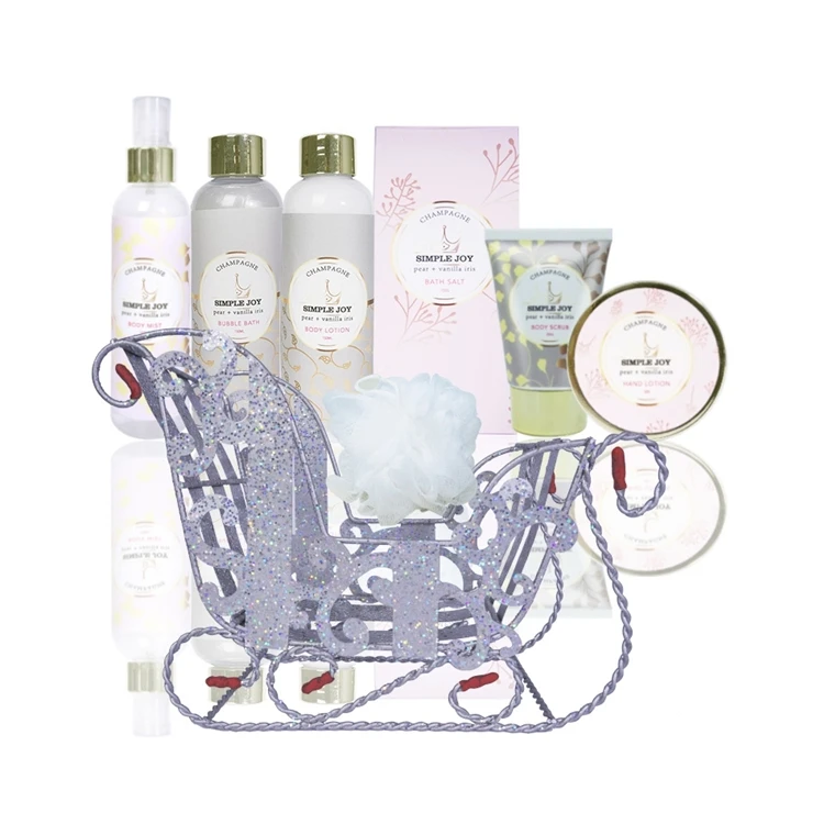 Manufacturer Supplier Moisturizer Whitening Bath Set Seven Pcs Bath Product Spa Gift
