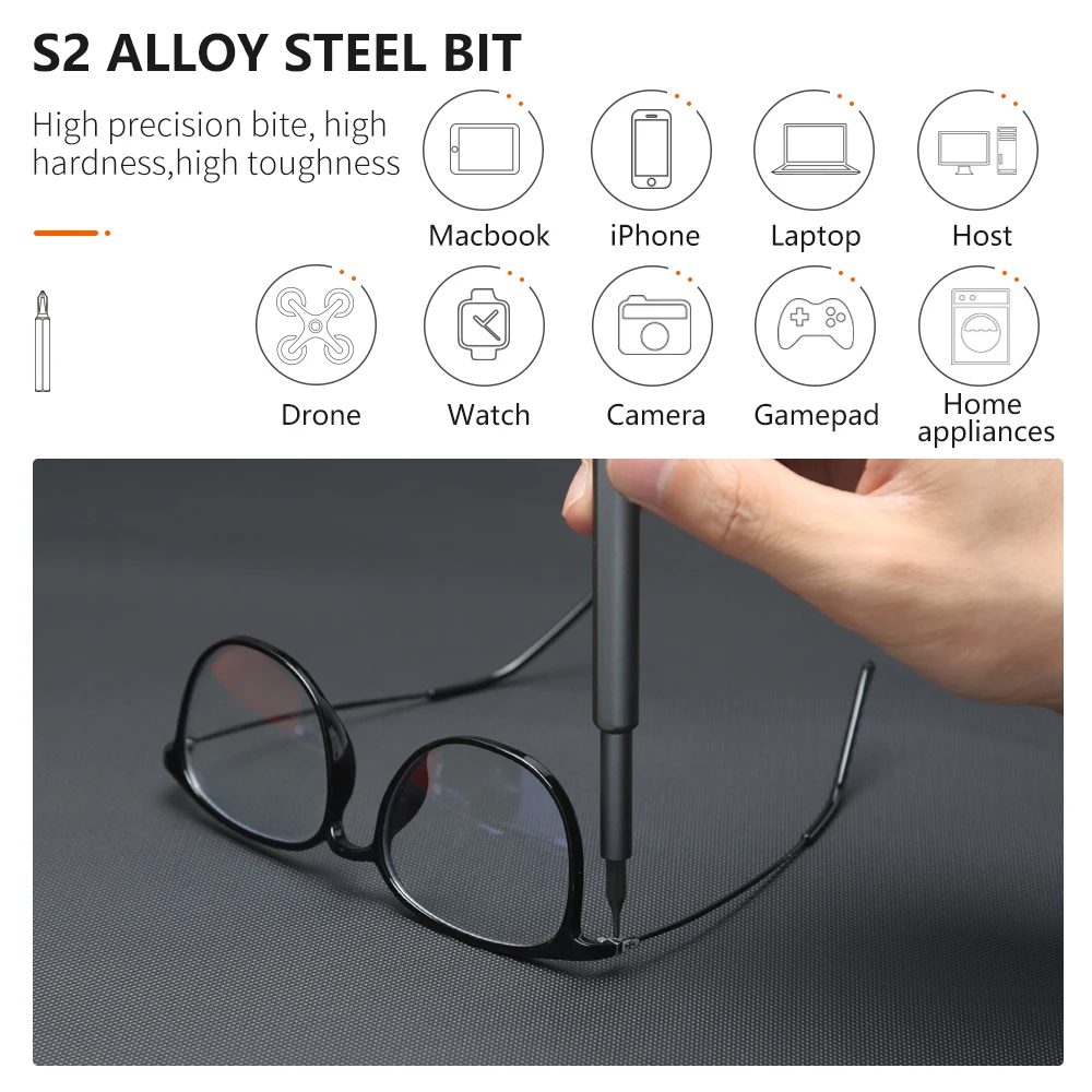 Factory Direct Sale 48Pcs Multifunctional Magnetic Precision Screwdriver Set Household DIY Screwdriver Tool Set