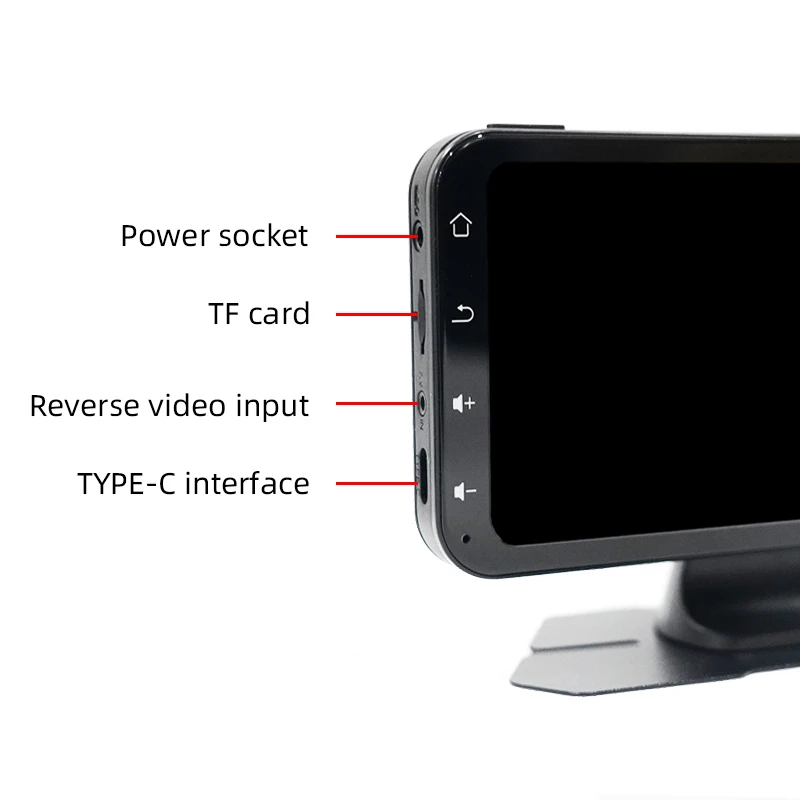 HENGMALL Portable Android Auto Carplay Monitor FM 6.25 inch Touch Screen Car DVD Player Portable Navigation Car Radio