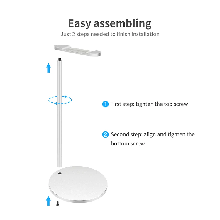 OEM Wholesale Excellent Quality Aluminum Alloy Headset Holder/Stand